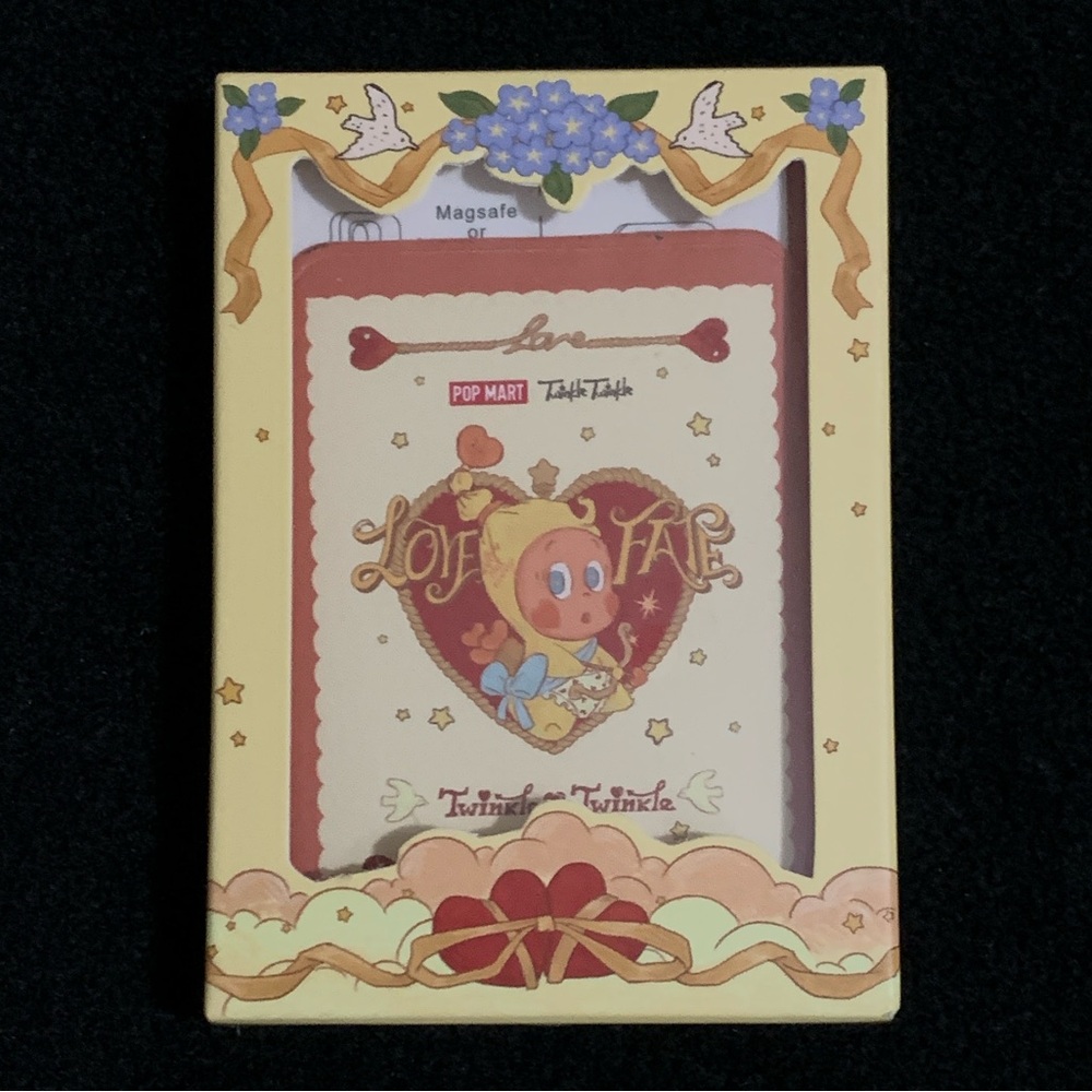 NWT Pop Mart Twinkle Twinkle Crush On You Series Magnetic Card Clip Nerdy Cupid